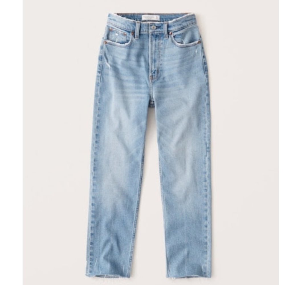 Curve Love Ultra High Rise Ankle Straight Jeans
